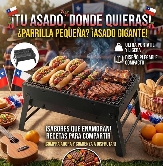 Parrilla Portátil Plegable