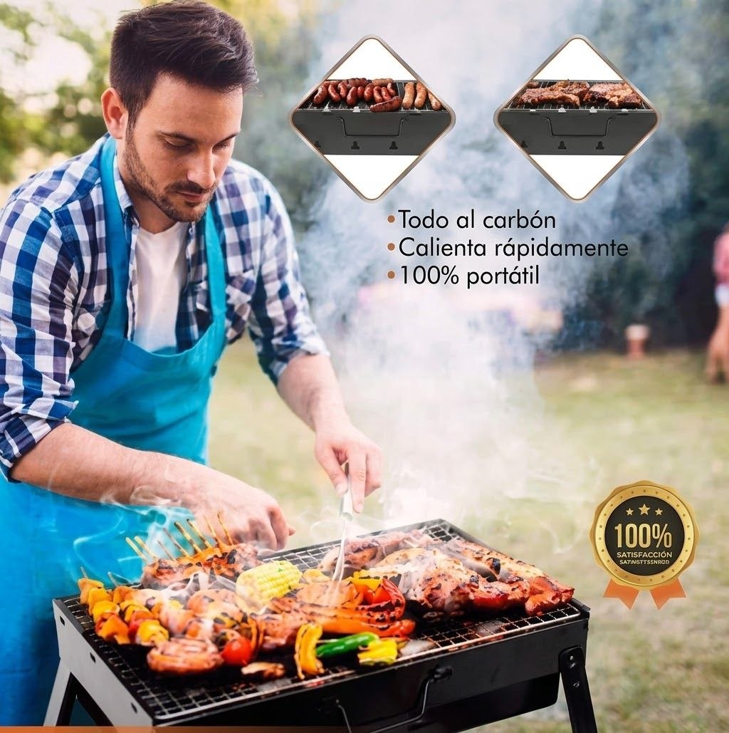 Parrilla Portátil Plegable